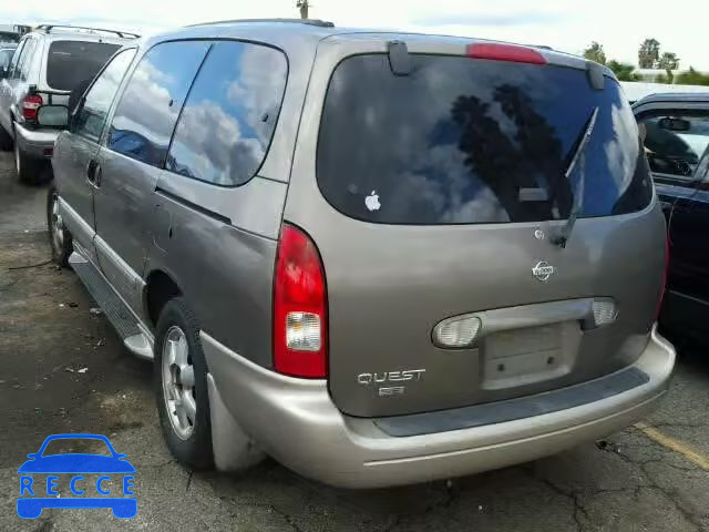 2001 NISSAN QUEST SE 4N2ZN16T61D808571 Bild 2