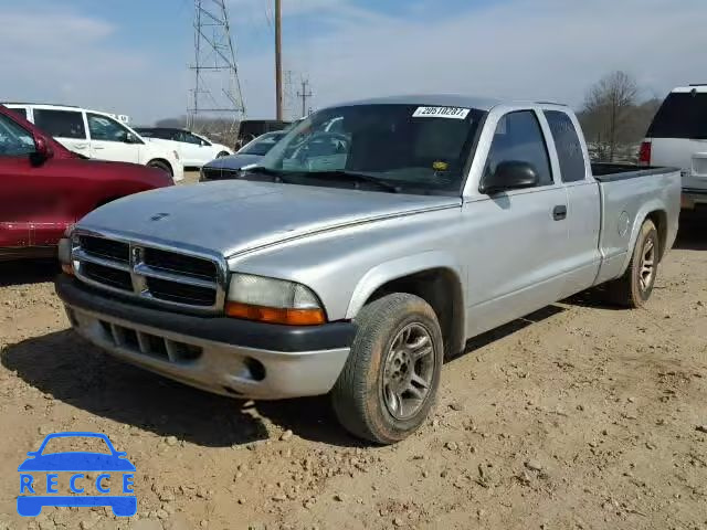 2004 DODGE DAKOTA SXT 1D7GL12K44S573493 зображення 1