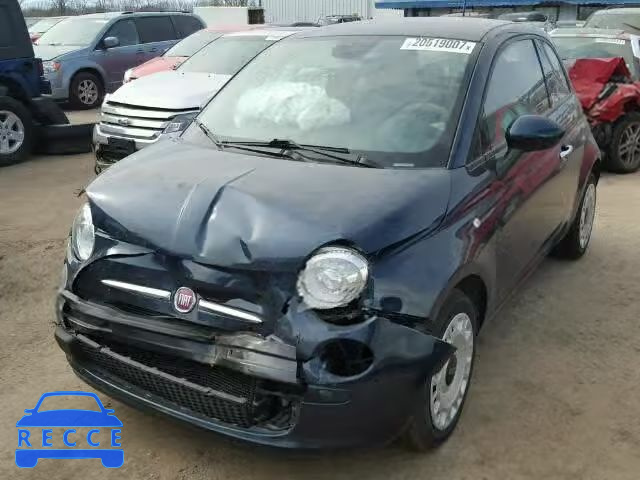 2014 FIAT 500 POP 3C3CFFAR8ET168110 image 1