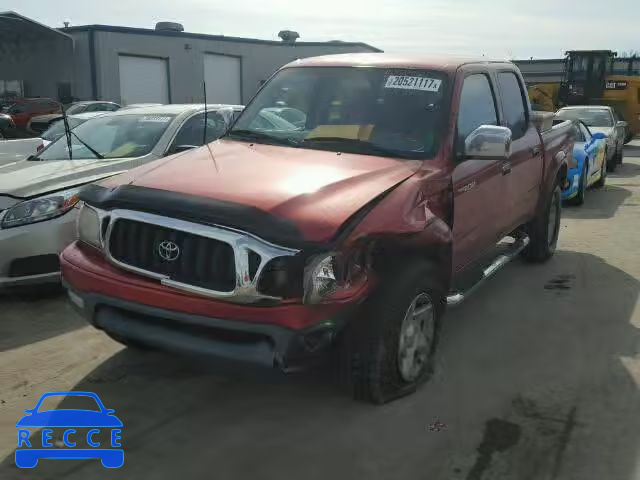 2002 TOYOTA TACOMA PRE 5TEGN92N22Z094883 image 1