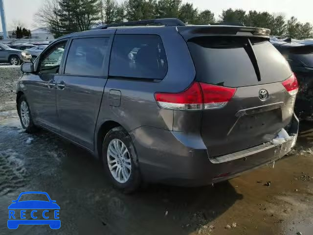 2014 TOYOTA SIENNA XLE 5TDYK3DC4ES410470 image 2