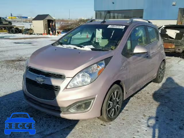 2013 CHEVROLET SPARK 2LT KL8CF6S95DC500632 Bild 1