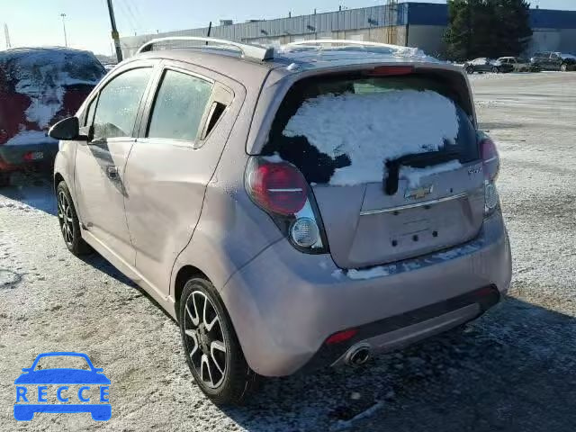 2013 CHEVROLET SPARK 2LT KL8CF6S95DC500632 image 2