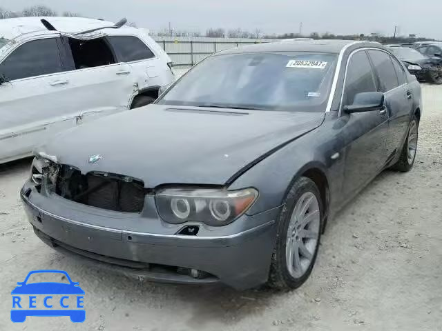 2005 BMW 745LI WBAGN63565DS59812 зображення 1