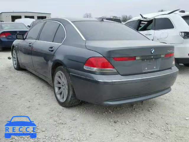 2005 BMW 745LI WBAGN63565DS59812 зображення 2