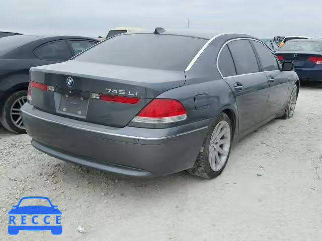 2005 BMW 745LI WBAGN63565DS59812 image 3