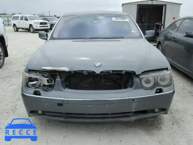 2005 BMW 745LI WBAGN63565DS59812 image 8