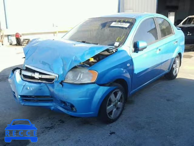 2007 CHEVROLET AVEO LT KL1TG56627B142986 зображення 1