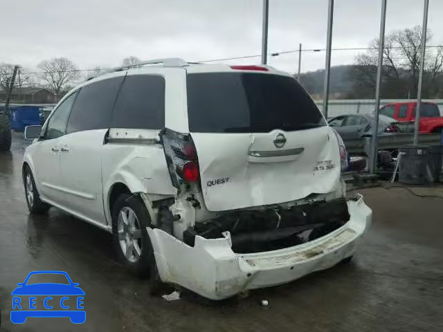 2008 NISSAN QUEST S/SE 5N1BV28U88N122242 image 2