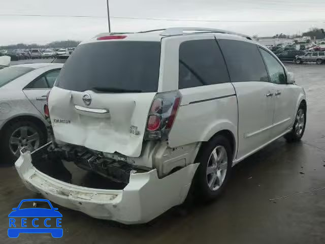 2008 NISSAN QUEST S/SE 5N1BV28U88N122242 image 3