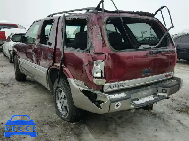 2000 GMC JIMMY/ENVO 1GKDT13W3Y2268625 image 2