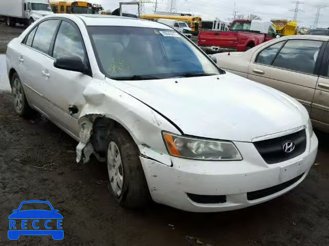 2008 HYUNDAI SONATA 5NPET46C68H372334 image 0