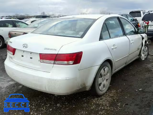 2008 HYUNDAI SONATA 5NPET46C68H372334 image 3