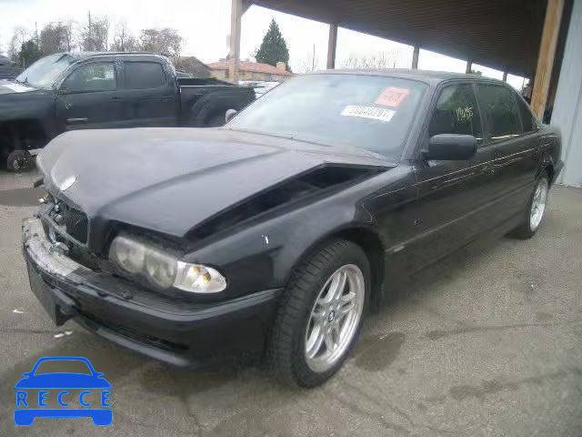 2001 BMW 750IL WBAGJ03441DD74325 зображення 1