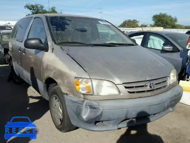 2001 TOYOTA SIENNA CE 4T3ZF19C81U331771 image 0