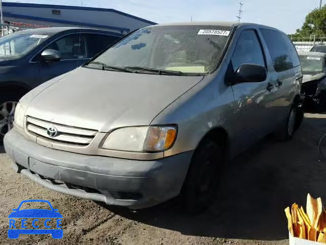 2001 TOYOTA SIENNA CE 4T3ZF19C81U331771 image 1