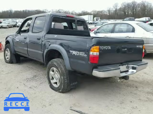 2001 TOYOTA TACOMA DOU 5TEHN72N31Z853046 image 2