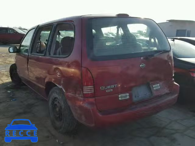 1997 NISSAN QUEST XE/G 4N2DN111XVD849324 image 2