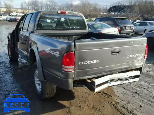 2003 DODGE DAKOTA QUA 1D7HG38X13S324090 image 2