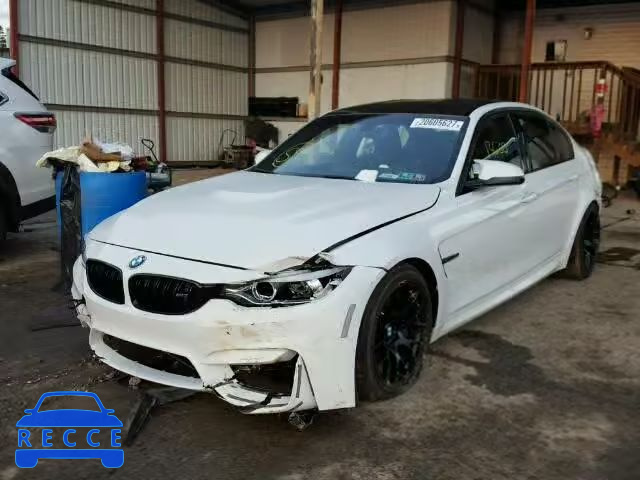 2015 BMW M3 WBS3C9C56FP805431 зображення 1