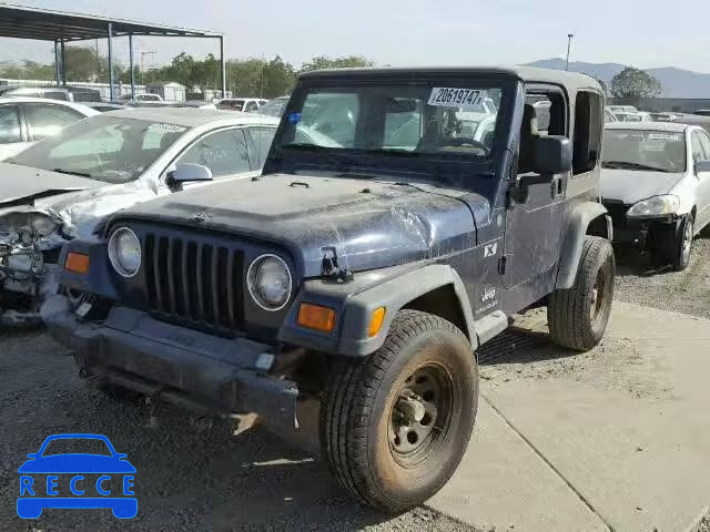 2004 JEEP WRANGLER X 1J4FA39S24P783472 image 1