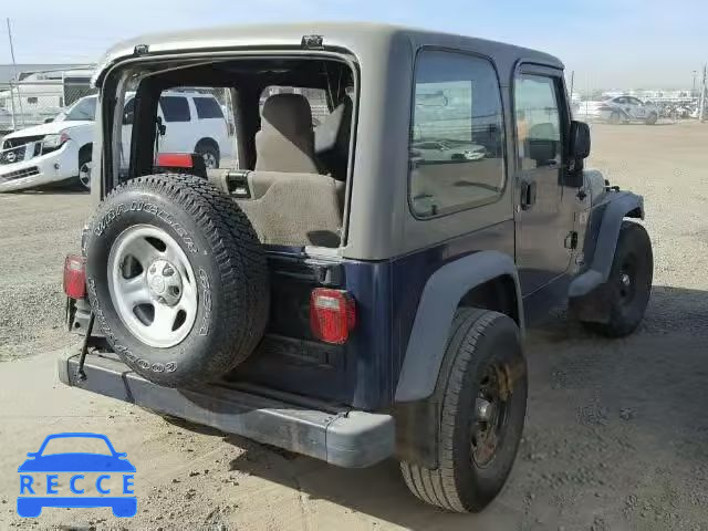 2004 JEEP WRANGLER X 1J4FA39S24P783472 image 3