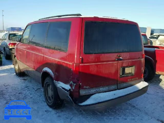 1997 CHEVROLET ASTRO VAN 1GNDM19W7VB195942 image 2