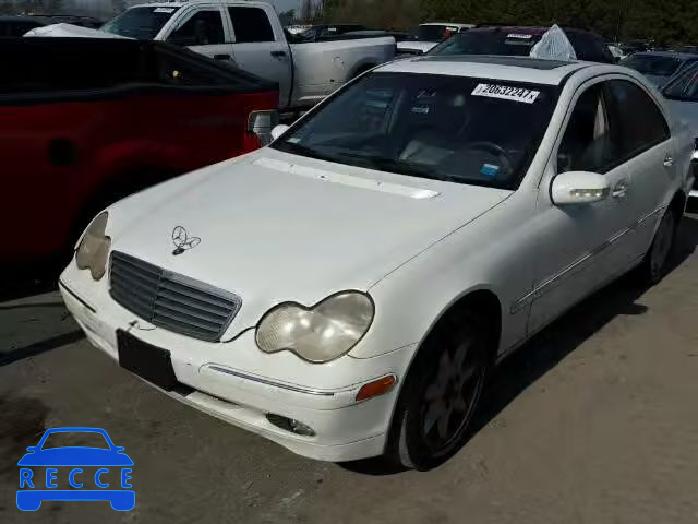 2001 MERCEDES-BENZ C240 WDBRF61J91F035200 зображення 1