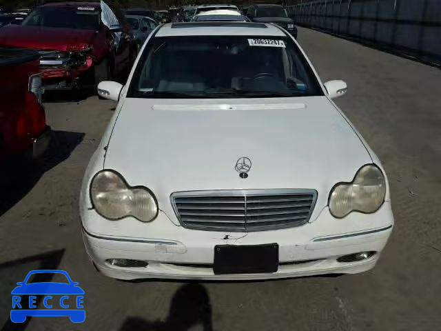 2001 MERCEDES-BENZ C240 WDBRF61J91F035200 зображення 8