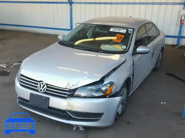 2012 VOLKSWAGEN PASSAT S 1VWAP7A3XCC063950 image 1