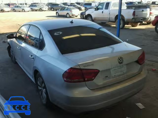 2012 VOLKSWAGEN PASSAT S 1VWAP7A3XCC063950 image 2