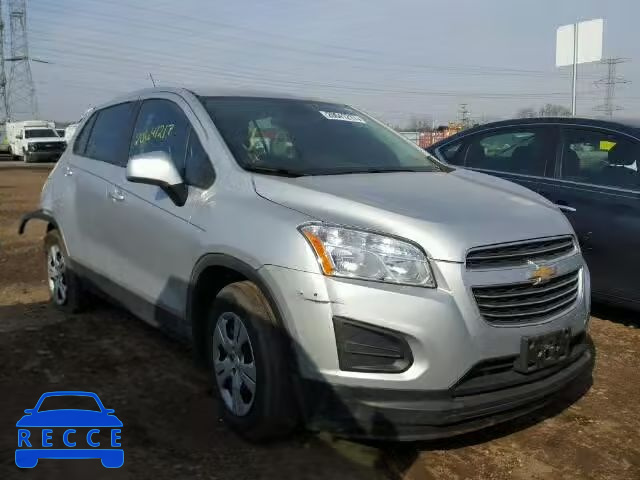 2015 CHEVROLET TRAX LS KL7CJKSB6FB249059 зображення 0