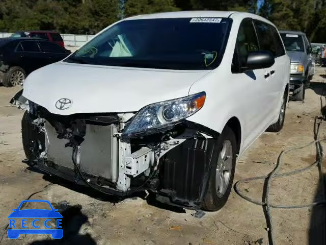 2015 TOYOTA SIENNA 5TDZK3DC1FS680665 image 1