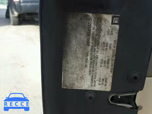 2004 CHEVROLET MALIBU 1G1ZS52F24F194008 image 9