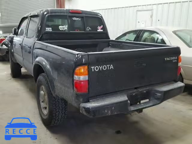 2001 TOYOTA TACOMA DOU 5TEHN72N81Z826098 image 2