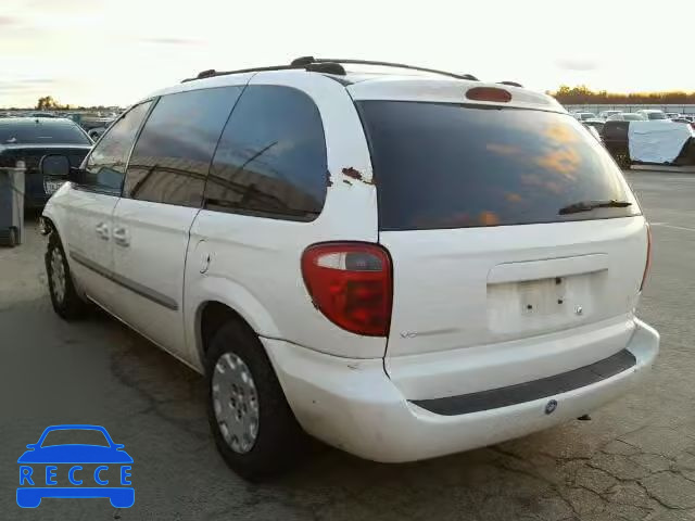 2001 CHRYSLER VOYAGER LX 1C4GJ45331B134125 image 2