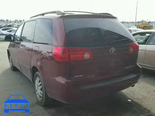 2009 TOYOTA SIENNA CE/ 5TDZK23C89S271854 image 2