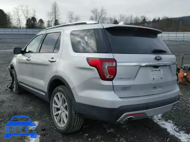 2017 FORD EXPLORER L 1FM5K8F86HGB12327 image 2