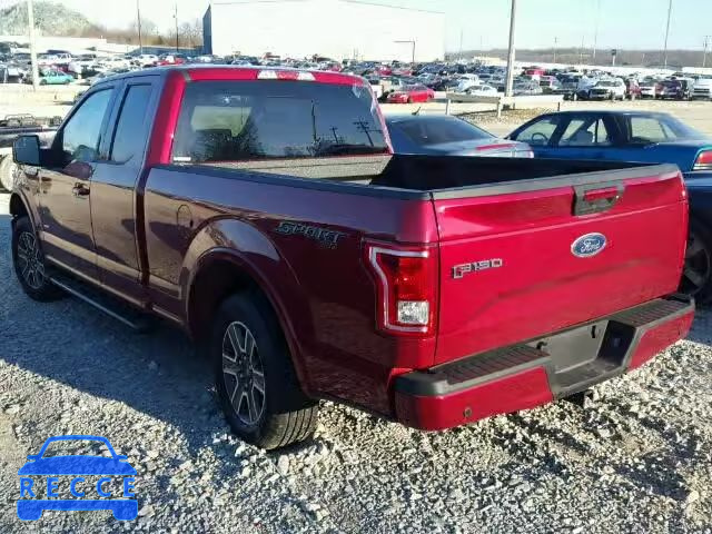 2016 FORD F150 SUPER 1FTEX1EP1GFB96356 image 2