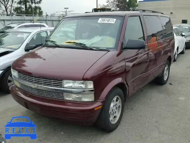 2003 CHEVROLET ASTRO VAN 1GNDM19X73B127713 image 1