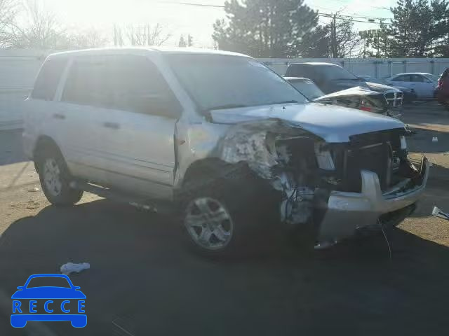 2006 HONDA PILOT LX 5FNYF28166B031032 зображення 0