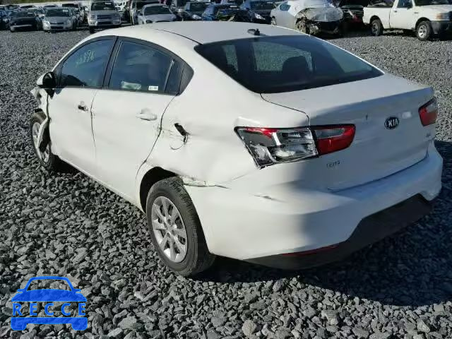 2016 KIA RIO LX KNADM4A34G6545161 image 2