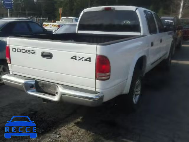 2002 DODGE DAKOTA QUA 1B7HG48N62S725261 Bild 3