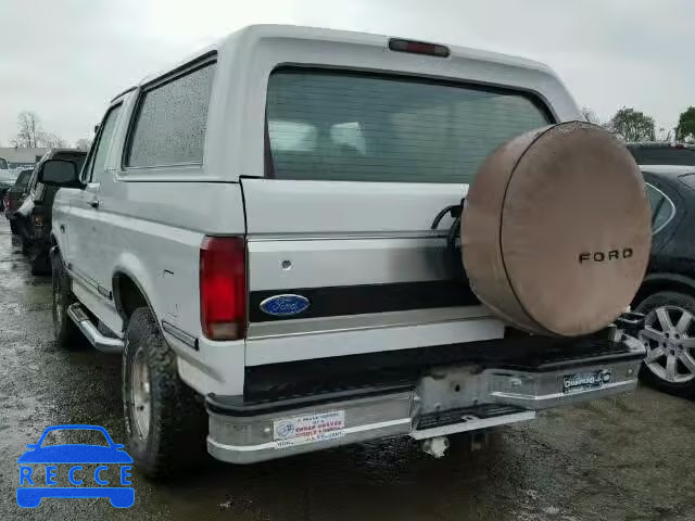 1992 FORD BRONCO 1FMEU15H8NLA51715 image 2