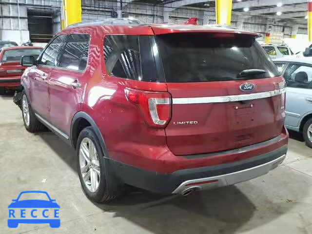 2016 FORD EXPLORER L 1FM5K8F8XGGA70985 зображення 2