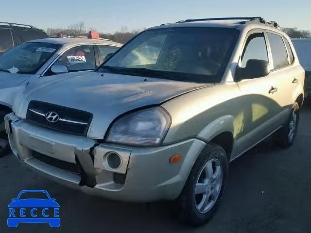 2006 HYUNDAI TUCSON GL KM8JM12B76U437939 image 1