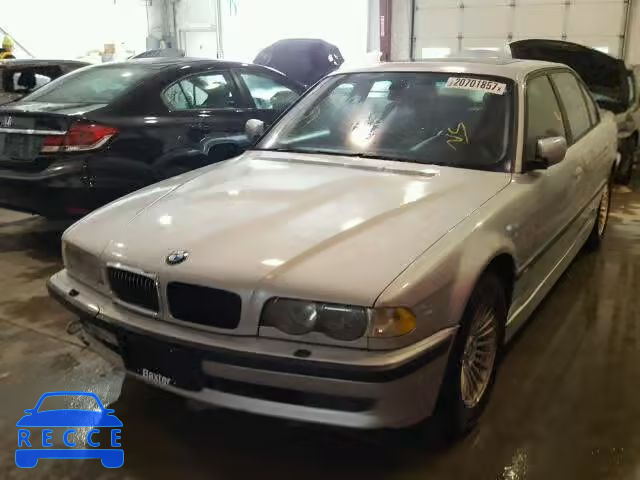 2001 BMW 740IL WBAGH83491DP24524 image 1