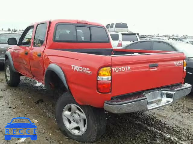 2001 TOYOTA TACOMA PRE 5TEGN92N01Z759164 image 2