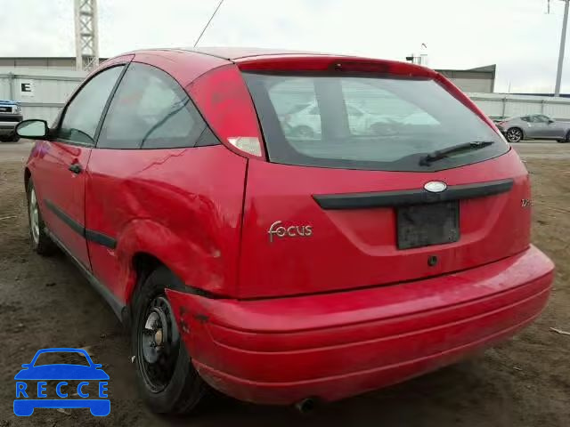 2002 FORD FOCUS ZX3 3FAFP31372R236492 image 2