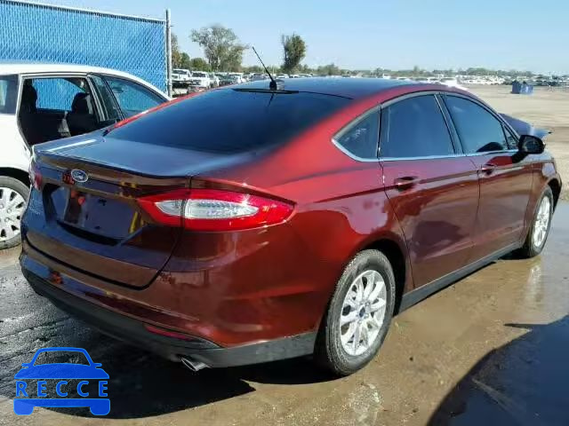 2015 FORD FUSION S 3FA6P0G70FR256162 image 3